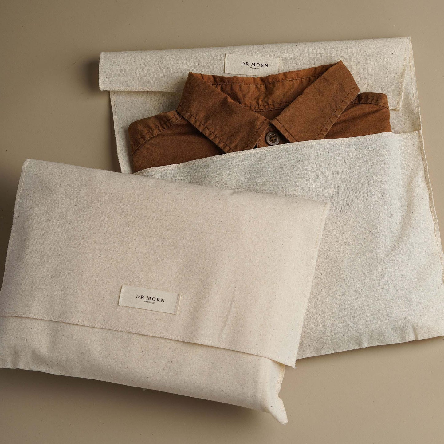 50pcs Envelope Cotton Bag with label HBM-101