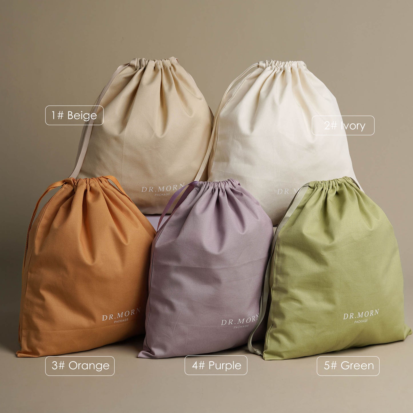 50pcs Colorful cotton bag TWI-130